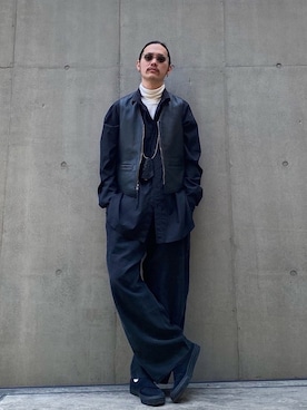 「MADE IN USA（メイドインユーエスエー）のアイテム」を使った、okaiさん（メンズ・172cm）の冬コーディネート