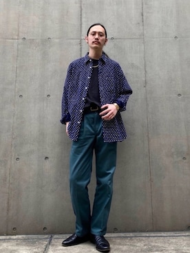 「タックイン」｜okaiさん（メンズ・172cm）の春コーディネート