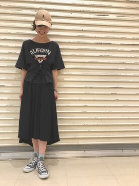 natsukiさん（レディース・168cm）の夏コーディネート