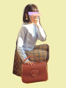 「F i.n.t（フィント）のアイテム（アクセサリー）」を使った、なかさん（レディース・154cm）の冬コーディネート