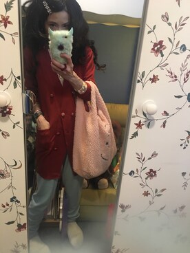 「Another Edition（アナザーエディション）のアイテム（スリッポン）」を使った、Y🐻N🎸さん（レディース・153cm）の秋コーディネート
