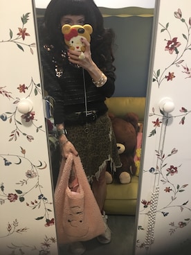 「Marc by Marc Jacobs（マークバイマークジェイコブス）のアイテム（ニット/セーター）」を使った、Y🐻N🎸さん（レディース・153cm）の冬コーディネート