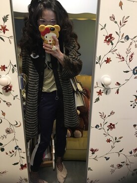 「le coq sportif」｜Y🐻N🎸さん（レディース・153cm）の冬コーディネート