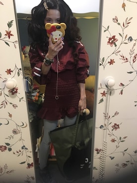 「STYLENANDA（スタイルナンダ）のアイテム（トレンチコート）」を使った、Y🐻N🎸さん（レディース・153cm）の春コーディネート