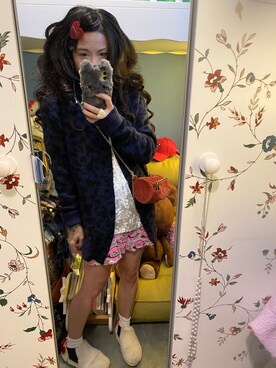 「Another Edition」｜「アイテム（モカシン/デッキシューズ）」を使った、Y🐻N🎸さん（レディース・153cm）の冬コーディネート