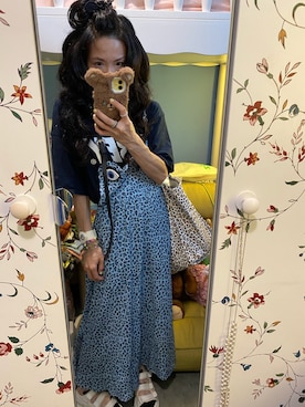 「OBEY」｜Y🐻N🎸さん（レディース・153cm）の夏コーディネート