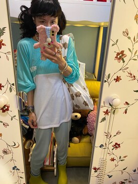 「STYLENANDA」｜Y🐻N🎸さん（レディース・153cm）の冬コーディネート