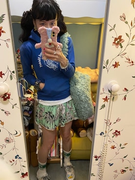 「ZARA（ザラ）のアイテム（ドレス）」を使った、Y🐻N🎸さん（レディース・153cm）の春コーディネート