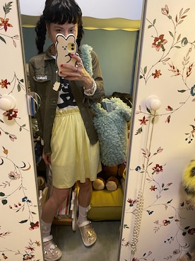 「b+ab（ビープラスエービー）のアイテム」を使った、Y🐻N🎸さん（レディース・153cm）の春コーディネート