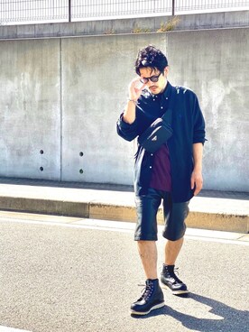 Prada プラダ のショルダーバッグを使ったメンズ人気ファッションコーディネート Wear