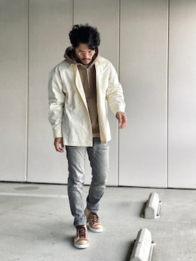 「INKKAS（インカス）のアイテム」を使った、Life…さん（メンズ・175cm）の秋コーディネート