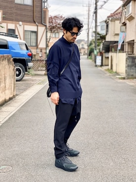 「goro's（ゴローズ）のアイテム（バッグ）」を使った、Life…さん（メンズ・175cm）の秋コーディネート