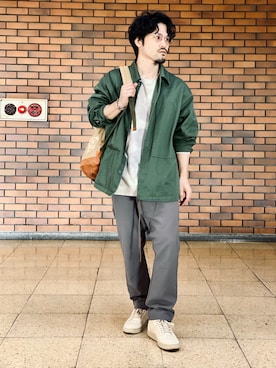 「BACK NUMBER（バックナンバー）のアイテム（スウェット）」を使った、Life…さん（メンズ・175cm）の秋コーディネート