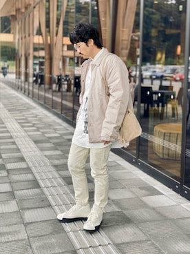 「GAP（ギャップ）のアイテム（ブルゾン）」を使った、Life…さん（メンズ・175cm）の秋コーディネート