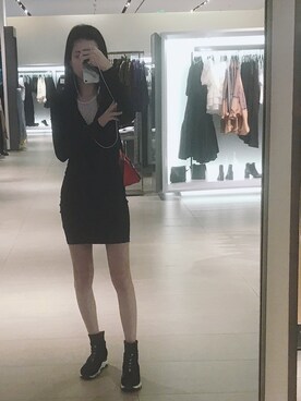 「アイテム（ブラジャー、ホワイト系）」を使った、-yoqi-xi只想睡和吃さん（レディース・165cm）の秋コーディネート