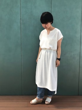マリノアシティ福岡店さん（レディース・160cm）の夏コーディネート