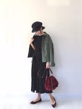 hanicoさん（レディース・155cm）の秋コーディネート