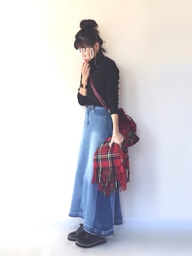 hanicoさん（レディース・155cm）の秋コーディネート