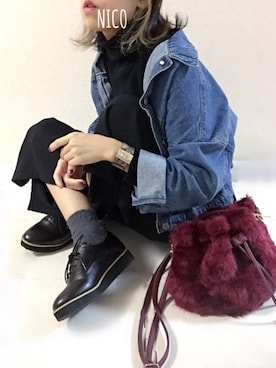 hanicoさん（レディース・155cm）の秋コーディネート