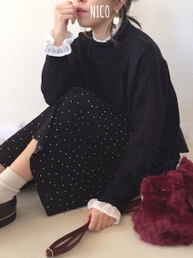 hanicoさん（レディース・155cm）の冬コーディネート