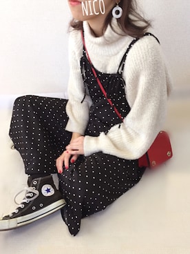 hanicoさん（レディース・155cm）の冬コーディネート