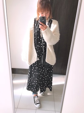 なな☺︎さん(レディース・157cm)の冬コーディネート