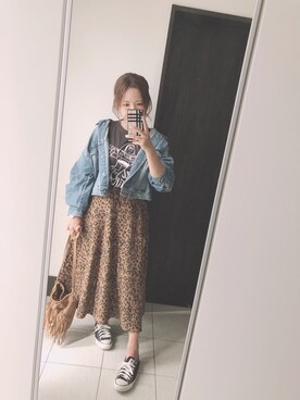 「BUZZ」｜なな☺︎さん（レディース・157cm）の秋コーディネート