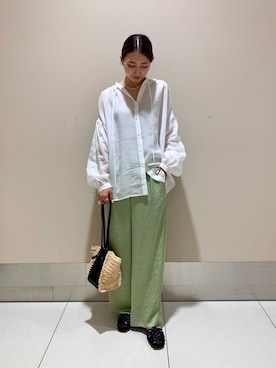 MOEさん（レディース・164cm）の春コーディネート