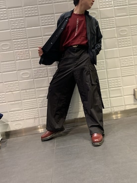 「EQUIPMENT（エキップモン）のアイテム」を使った、ざわ_低身長男子styleさん（メンズ・162cm）の冬コーディネート