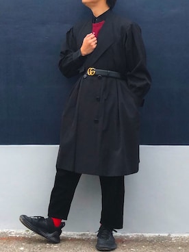 「RAGEBLUE（レイジブルー）のアイテム（レッグウェア）」を使った、ざわ_低身長男子styleさん（メンズ・162cm）の春コーディネート