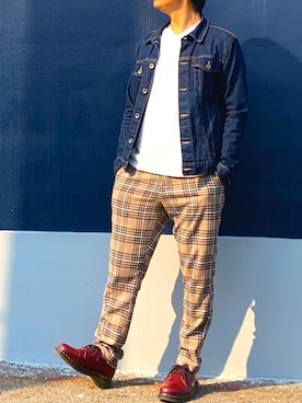 ざわ_低身長男子styleさん（メンズ・162cm）の春コーディネート