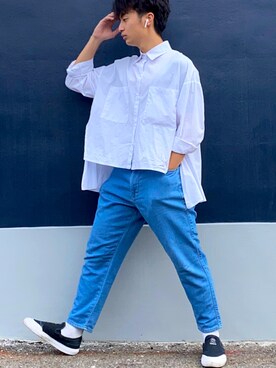 ざわ_低身長男子styleさん（メンズ・163cm）の秋コーディネート