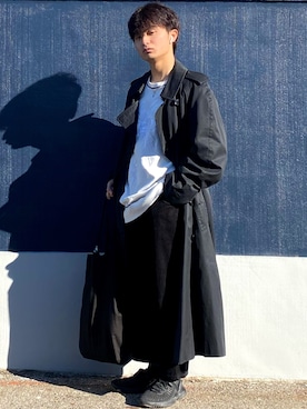 「所作（ショサ）のアイテム」を使った、ざわ_低身長男子styleさん（メンズ・163cm）の冬コーディネート