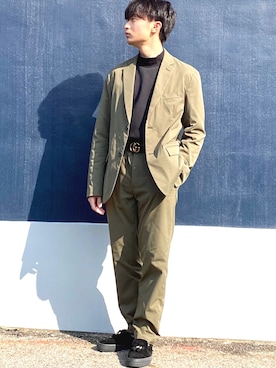 ざわ_低身長男子styleさん（メンズ・163cm）の冬コーディネート