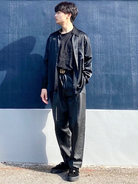 「EQUIPMENT（エキップモン）のアイテム」を使った、ざわ_低身長男子styleさん（メンズ・163cm）の冬コーディネート