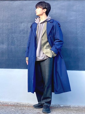 ざわ_低身長男子styleさん（メンズ・163cm）の冬コーディネート