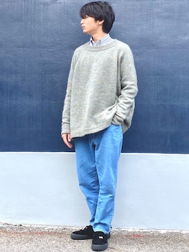 ざわ_低身長男子styleさん（メンズ・163cm）の春コーディネート