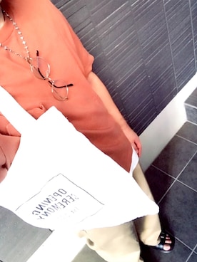 「URBAN RESEARCH Sonny Label（アーバンリサーチサニーレーベル）のアイテム（チノパンツ）」を使った、K-ISDさん（メンズ・172cm）の夏コーディネート