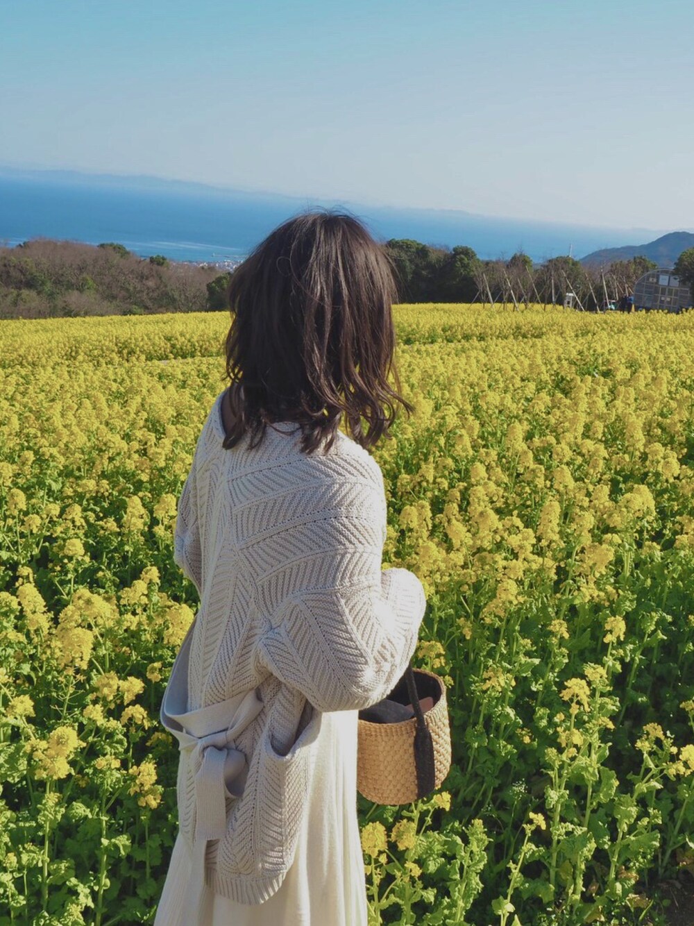 ☆SLOBE IENA/スローブイエナ☆5G柄編みニットカーディガン/ニット/カーディガン/ドルマン//ポケット/カジュアル/長袖 アイボリー レディース F秋冬 100142 SLOBE IENA☆スローブイエナ　カウチンニットカーディガン 厚手