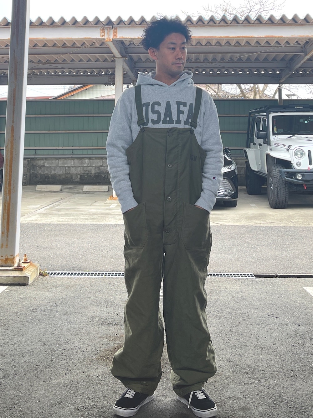 shotalog0512｜Vintage 1940's USN N-1 デッキパンツの