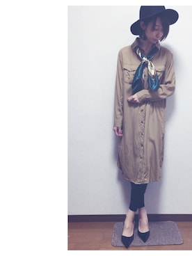 「アイテム（イヤリング）」を使った、Lilychouchouさん（レディース・163cm・20代）の春コーディネート