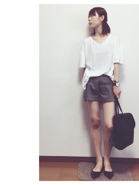 「アイテム（イヤリング）」を使った、Lilychouchouさん（レディース・163cm・20代）の夏コーディネート
