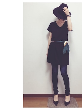「アイテム（イヤリング）」を使った、Lilychouchouさん（レディース・163cm・20代）の夏コーディネート