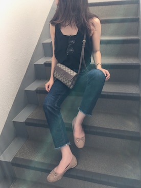 RMさん（レディース・157cm）の夏コーディネート