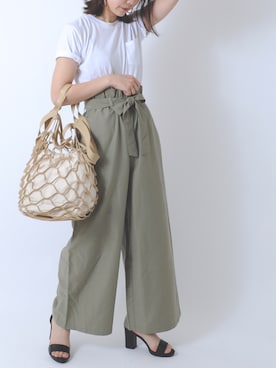 RMさん（レディース・157cm）の夏コーディネート