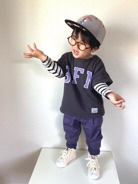 TARE-MAYUさん(キッズ・120cm)の春コーディネート