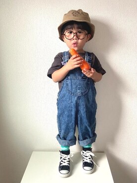 TARE-MAYUさん(キッズ・120cm)の春コーディネート