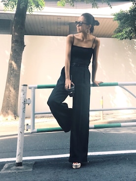 Tomomi Watanabeさん（レディース・150cm）の夏コーディネート