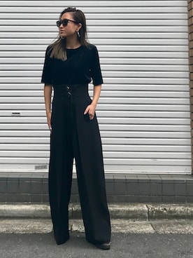 Tomomi Watanabeさん（レディース・150cm）の夏コーディネート