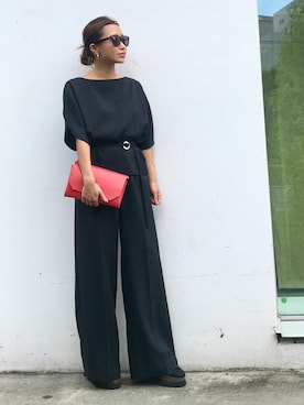 Tomomi Watanabeさん（レディース・150cm）の夏コーディネート